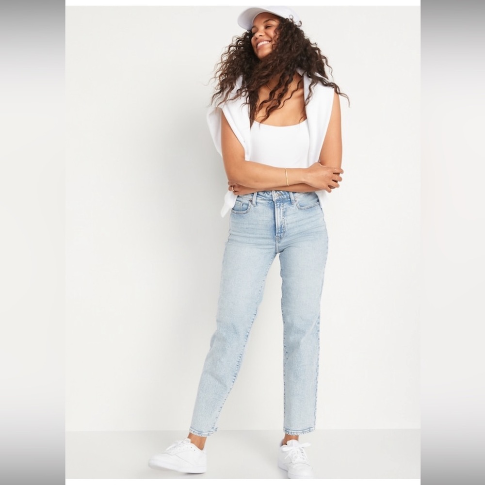 NWT Old Navy High-Waisted OG Loose Jeans - size 6 Regular